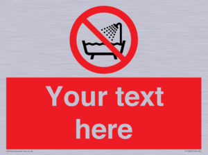 Custom Do not use this device in a bathtub shower or water-filled reservoir